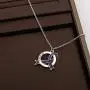 Lupus Disease Purple Ribbon Clip-on Charm/Necklace Lupus Awareness Gift Purple Awareness Lupus Survivor Jewelry