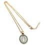 Miraculous Medal Necklace ''18 Inches'' Length Gold Filled Chain Religious Jewelry