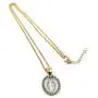 Miraculous Medal Necklace ''18 Inches'' Length Gold Filled Chain Religious Jewelry