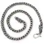 Sterling Silver Dragon Chain - Handmade Vintage 925 Necklace Thick Heavy Jewelry 18 to 32