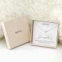 Boma Jewelry Sentiments Collection Daughters Sterling Silver Two Hearts with 14kt Gold Vermiel Necklace, 18 Inches