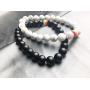 MOYI Rainbow Gay LGBT Pride Bracelet Set Bead Handmade Couple Friendship Elastic Jewelry for Men Women Unisex