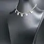 POLIPHILI Big Butterfly Pandant Necklace Tennis Rhinestone Iced Out Collar Chain Choker Necklace Jewelry Gifts for Women Ladies Girls