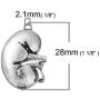 Sexy Sparkles Medical Anatomical 3D Human Body Parts Unisex Charm Pendant for Necklace,Bracelets or Keychains Sexy Sparkles Medical Anatomical 3D Human Body Parts Unisex Charm Pendant for Necklace,Bracelets or Keychains