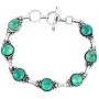 Turquoise Bracelet 925 Silver Overlay Handmade Boho Style Jewelry Turquoise Bracelet 925 Silver Overlay Handmade Boho Style Jewelry
