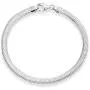 Miabella 925 Sterling Silver Italian Solid 4mm Diamond-Cut Flat Snake Dome Herringbone Chain Link Bracelet for Women Men 6.5, 7, 7.5, 8, 8.5 Inch Made in Italy Miabella 925 Sterling Silver Italian Solid 4mm Diamond-Cut Flat Snake Dome Herringbone Chain Link Bracelet for Women Men 6.5, 7, 7.5, 8, 8.5 Inch Made in Italy