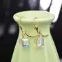 Swarovski Crystal Cube Drop Earrings for Women Leverback Dangle Earrings 14K Gold Plated Hypoallergenic Jewelry Swarovski Crystal Cube Drop Earrings for Women Leverback Dangle Earrings 14K Gold Plated Hypoallergenic Jewelry