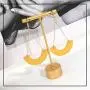 KINIVA Genuine Leather Earrings Vintage Dangle Drop for Women Girls KINIVA Genuine Leather Earrings Vintage Dangle Drop for Women Girls