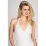 Mariell Gold CZ & Ivory Pearl Wedding Necklace and Earrings Jewelry Set for Bridesmaids & Brides