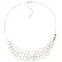 Silpada Plumeria Two-Tone Ringed Necklace in Sterling Silver & 14K Rose Gold Plate, 17'' + 2.5'' Silpada Plumeria Two-Tone Ringed Necklace in Sterling Silver & 14K Rose Gold Plate, 17'' + 2.5''