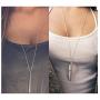 YANCHUN Layered Necklaces for Women Multi-Layered Disc Necklace Long Necklaces for Girls Layer Necklaces