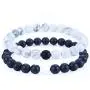 Cherry Tree Collection Couples Distance Bracelets | His and Hers | Gemstone Beaded Stretch Bracelets 8mm Round Beads | Multiple Sizes Cherry Tree Collection Couples Distance Bracelets | His and Hers | Gemstone Beaded Stretch Bracelets 8mm Round Beads | Multiple Sizes