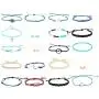 LOYALLOOK 20PCS Beach Wrap Vsco Bracelets Ocean Wave Strand Bracelets Waterproof Handmade Friendship Bracelets Braided Rope Bohemian Anklet Bracelet Adjustable LOYALLOOK 20PCS Beach Wrap Vsco Bracelets Ocean Wave Strand Bracelets Waterproof Handmade Friendship Bracelets Braided Rope Bohemian Anklet Bracelet Adjustable