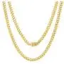 Nuragold 14k Yellow Gold 5.5mm Miami Cuban Link Chain Pendant Necklace, Mens Jewelry Box Clasp 18'' 20'' 22'' 24'' 26'' 28'' 30'' Nuragold 14k Yellow Gold 5.5mm Miami Cuban Link Chain Pendant Necklace, Mens Jewelry Box Clasp 18'' 20'' 22'' 24'' 26'' 28'' 30''