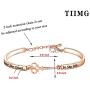 TIIMG Hairstylist Gift Hairdresser Bracelet She Believed She Could So She Did Hairdresser Jewelry Scissors Bracelet for Hairdresser