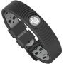 ProExl 18K Sports Magnetic Bracelet - Waterproof - Breathable Strap - Super Strength - Arthritis Relief (Black Gray)