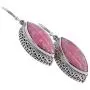 Ravishing Impressions Pink Rhodochrosite Earring, Solid 925 Sterling Silver Earring, Handmade Earring, Jewellery for Womens, for Wife, FSJ-4870