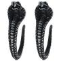 Vintage Punk Snake Cobra Stud Earrings for Women Animal Snake Dangle Drop Earrings Jewelry