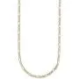 14K Yellow Gold 2.3mm Figaro Link Chain Bracelet - Made In Italy- Multiple Lengths Available