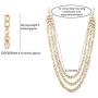 Touchstone ''Contemporary Kundan Collection Indian Bollywood Look Bridal Jewelry Necklace in Antique Gold Tone for Women