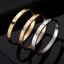 YCSLYW Love Friendship Stainless Steel Bracelet Bracelet Hinge Love Jewelry with Crystal Bracelet Gift Gift for Female Teen Girl