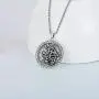 PDTJMTG Wolf Necklace Sterling Silver Viking Jewelry, 20”+2” PDTJMTG Wolf Necklace Sterling Silver Viking Jewelry, 20”+2”