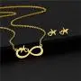 Gold Plated Stainless Steel EKG Actual Heartbeat Love Cardiogram Earring Necklace 2 Pack Set Cute Lifeline Pulse Cardiogram Pendant Necklace Stud for Women Valentines Day Jewelry Set Gifts Gold Plated Stainless Steel EKG Actual Heartbeat Love Cardiogram Earring Necklace 2 Pack Set Cute Lifeline Pulse Cardiogram Pendant Necklace Stud for Women Valentines Day Jewelry Set Gifts