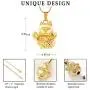 Cremation Jewelry Fortune Cat Pendant Pet Urn Necklace Ashes Keepsake Holder Memorial Urn Necklace Gifts for Pet Lovers Cremation Jewelry Fortune Cat Pendant Pet Urn Necklace Ashes Keepsake Holder Memorial Urn Necklace Gifts for Pet Lovers