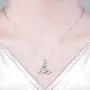 Lovgifset Paper Airplane Necklace Harry Necklaces Styles Singer S925 Sterling Silver for Women Men Blue White Gold Plated