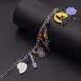 Super Game Movie Charm Bracelet - Horror Classic Scary Movies Bracelet Premium Quality Halloween Cosplay Costume Jewelry Collection, Creative Christmas for Movie Fans