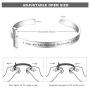 Jewenova Inspirational Cross Bracelet for Women Stainless Steel Religious Cuff Bangle Bible Verse Bracelet Christian Jewelry Gifts for Women Mantra Quotes Engraved Bracelet