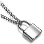 Lock Pendant Y Necklace Simple Cute Necklaces Long Multilayer Chain Fashion Jewelry Women Girls Gift for Her Lock Pendant Y Necklace Simple Cute Necklaces Long Multilayer Chain Fashion Jewelry Women Girls Gift for Her