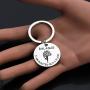 Gzrlyf Yoga Keychain Meditation Gifts for Yoga Lovers Yoga Instructor Yogi Gifts I am Rooted but I Flow