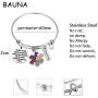 BAUNA Autism Teacher Appreciation Gifts Special ED Teacher Bracelet to The World Youre a Special Teacher But to Your Students Youre a Star
