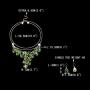 EVER FAITH Womens Austrian Crystal Bridal Waterdrop On The Branch Necklace Earrings Set