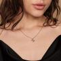 PAVOI 14K Gold Plated Initial Necklace | Letter Necklaces for Women