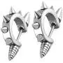 Aroncent 10 PCS Stainless Steel Men Women Ear Stud Earring Huggies Piercing Spike Rivet Cone Taper Silver Aroncent 10 PCS Stainless Steel Men Women Ear Stud Earring Huggies Piercing Spike Rivet Cone Taper Silver