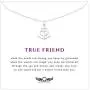 Friendship Anchor Sterling Silver Necklace - Unique Best Friend Jewelry Gift for Birthday Nautical Spiritual Christian Friendship Anchor Sterling Silver Necklace - Unique Best Friend Jewelry Gift for Birthday Nautical Spiritual Christian