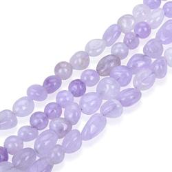 Adabele 1pc Natural 7 inch 7.5 inch Gemstone Bracelet Stretchy Chakra Gems Stones 7-10mm Free Form Beads Healing Crystals Engergy Quartz Jewelry Women Girls Birthday Gift