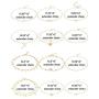 Hicarer 12 Pieces Gold Layered Choker Necklace Pendant Layering Adjustable Chain Necklaces Set for Women Girls
