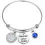 AKTAP Zeta Amicae Pendant Bracelet Amicae Since 1848 Sorority Jewelry Soror Sisters Gift for Women Girls AKTAP Zeta Amicae Pendant Bracelet Amicae Since 1848 Sorority Jewelry Soror Sisters Gift for Women Girls