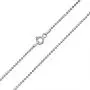 150 Gauge 925 Sterling Silver Sparkle Diamond Cut Ball Shot Bead Chain Necklace For Women 16 18 20 24 Inch Made In Italy