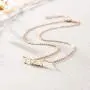 VACRONA Gold Personalized Necklace Nameplate Necklace 14K Gold Plated Choker Necklaces Dainty Clavicle Necklace Charm Jewelry Gift for Women VACRONA Gold Personalized Necklace Nameplate Necklace 14K Gold Plated Choker Necklaces Dainty Clavicle Necklace Charm Jewelry Gift for Women