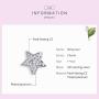 BAMOER 925 Sterling Silver Charms for Pandora Bracelets Cat Dog Bird Star Heart Birthday Cake Beads Charm Jewelry Gifts for Women