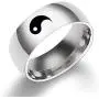 2Pcs Yin Yang Designed Couple Ring Matching Yin Yang Dainty Tai Chi Engagement Ring for Men Women Lover Friendship Jewelry 2Pcs Yin Yang Designed Couple Ring Matching Yin Yang Dainty Tai Chi Engagement Ring for Men Women Lover Friendship Jewelry