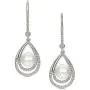 SWEETV Pearl Drop Wedding Bridal Earrings for Women,Bridesmaids,Brides SWEETV Pearl Drop Wedding Bridal Earrings for Women,Bridesmaids,Brides