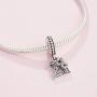 Pandora Jewelry 21 Years of Love Cubic Zirconia Charm in Sterling Silver