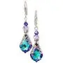 HisJewelsCreations Baroque Crystal Vintage Inspired Leverback Dangle Drop Earrings