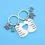 SEIRAA Inspired Quote Gifts Jewelry for Vampire Fans BFF Original Inspired Gift Youre The Elena to My Caroline Keychain