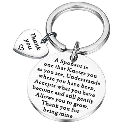 MAOFAED Sponsor Gift Sponsor Keychain Sponsor Appreciation Gift AA Sponsor Gift Sobriety Coach Gift NA Addiction Recovery Gift MAOFAED Sponsor Gift Sponsor Keychain Sponsor Appreciation Gift AA Sponsor Gift Sobriety Coach Gift NA Addiction Recovery Gift